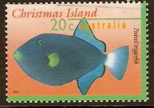 Christmas Island 1995 20c Marine Life Series. SG412.