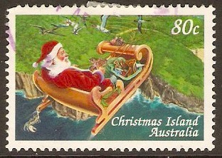 Christmas Island 1997 80c Christmas Series. SG439.