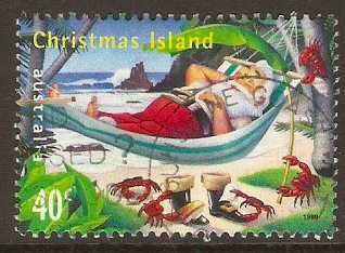 Christmas Island 1999 40c Christmas Series. SG473.