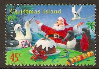 Christmas Island 1999 45c Christmas Series. SG474.