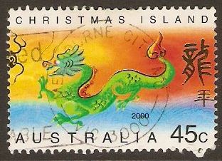 Christmas Island 2000 45c Chinese New Year Series. SG477.