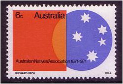 Australia 1971 Australian Native Association Stamp. SG486.