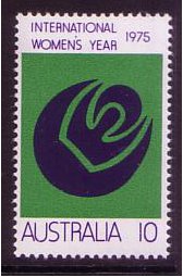 Australia 1975 International Women's Year Stamp. SG589.