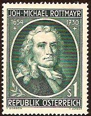 Austria 1954 Von Rosenbrunn Stamp. SG1263.
