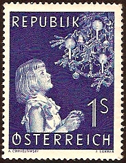 Austria 1954 Christmas Stamp. SG1266.