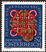 Austria 1971 Burgenland Commemoration. SG1620.