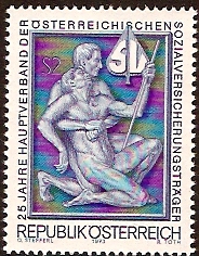 Austria 1973 Social Insurance Commemoration. SG1660.