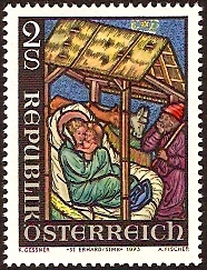 Austria 1973 Christmas Stamp. SG1691.