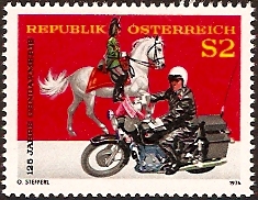Austria 1974 Gendarmerie Commemoration. SG1708.