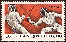 Austria 1974 Sports Stamp. SG1709.