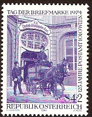 Austria 1974 Stamp Day. SG1724.