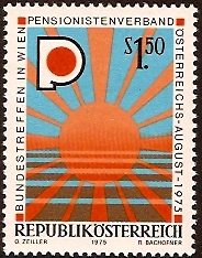 Austria 1975 Pensioners' Association Stamp. SG1739.