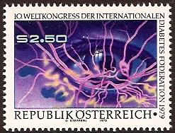 Austria 1979 Diabetes Congress Stamp. SG1848.