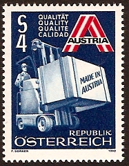 Austria 1980 Exporst Stamp. SG1862.