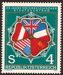 Austria 1980 Anniversary of State Treaty. SG1871.