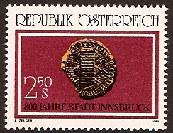 Austria 1980 Innsbruck Anniversary. SG1877.