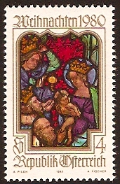Austria 1980 Christmas Stamp. SG1891.