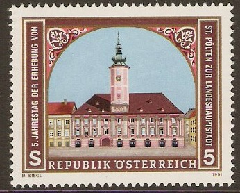 Austria 1991 St. Polten Anniversary. SG2268.