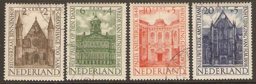 Netherlands 1948 Cultural and Social Funds Set. SG666-SG669.
