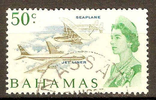 Bahamas 1967 50c Decimal Currency Series. SG306.