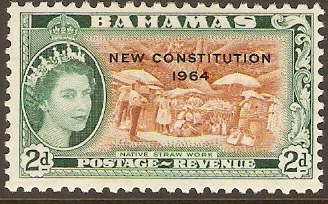 Bahamas 1964 2d New Constitution Series. SG231.