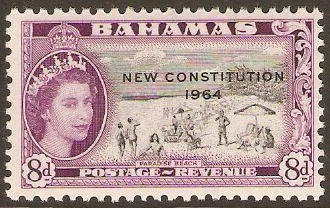 Bahamas 1964 8d New Constitution Series. SG236.