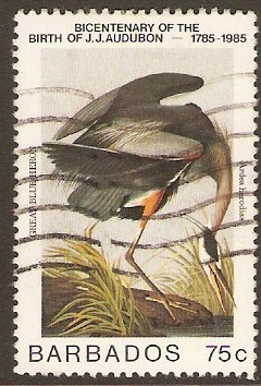 Barbados 1985 75c Audubon Series. SG786.