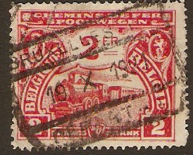 Belgium 1920 2f carmine-rose. SGP300.