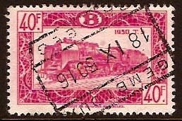 Belgium 1949 40f rose-carmine. SGP1291.
