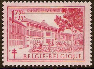 Belgium 1950 Views of Sanatoria. SG1330.