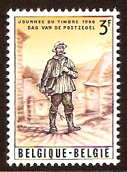 Belgium 1966 Stamp Day. SG1964.