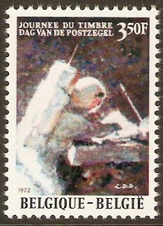 Belgium 1972 3f.50 Stamp Day. SG2270.