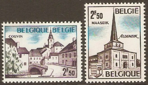 Belgium 1972 Tourism Set. SG2275-SG2276. - Click Image to Close