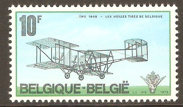 Belgium 1973 10f Aviators Society Anniversary stamp. SG2312.