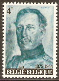 Belgium 1974 King Albert Commemoration Stamp. SG2340.