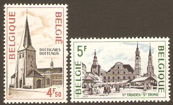 Belgium 1975 Tourism Set. SG2394-SG2395.