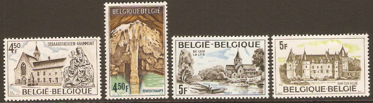 Belgium 1976 Tourism Set. SG2452-SG2455.