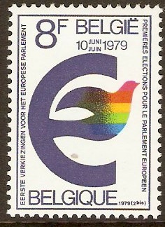 Belgium 1979 European Elections Stamp. SG2551.