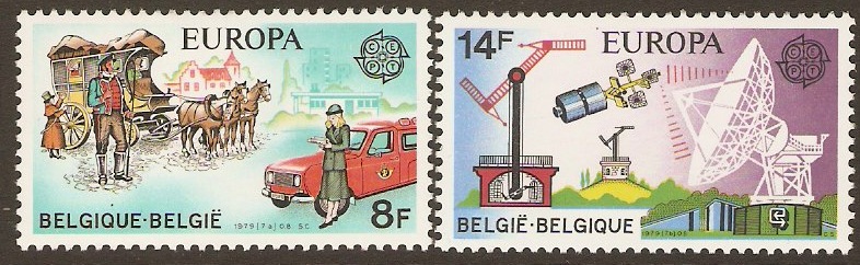 Belgium 1979 Europa Set. SG2557-SG2558.