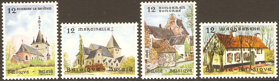 Belgium 1985 Tourism Set. SG2835-SG2838.