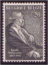 Belgium 1955 Emile Verhaeren Stamp. SG1555.
