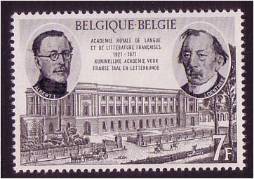Belgium 1971 Royal Academy Stamp. SG2201.