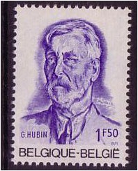 Belgium 1971 Georges Hubin Stamp. SG2232.