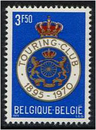Belgium 1971 Royal Touring Club Stamp. SG2185.