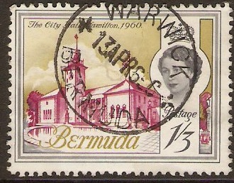 Bermuda 1964 1s.3d Lake, grey and bistre. SG172.