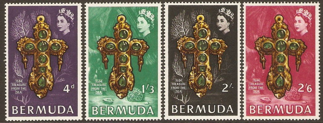 Bermuda 1969 Treasure Set. SG228-SG231.