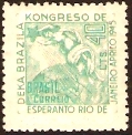 Brazil 1945 Esperanto Stamp. SG706.