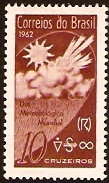Brazil 1962 Meteorology Stamp. SG1057.