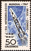 Brazil 1967 Meteorology Stamp. SG1161.