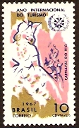 Brazil 1967 Tourist Stamp. SG1200.